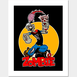 Zombie The Sailor Man Posters and Art